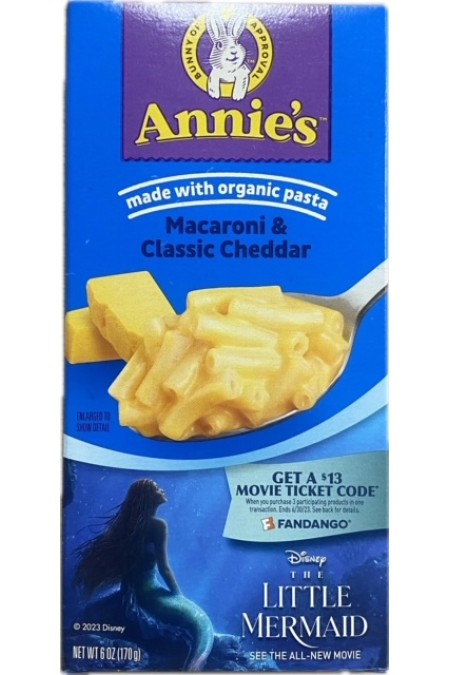 Annie's classic cheddar